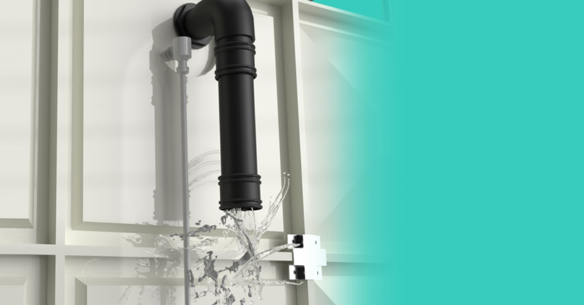 overflow and warning pipe