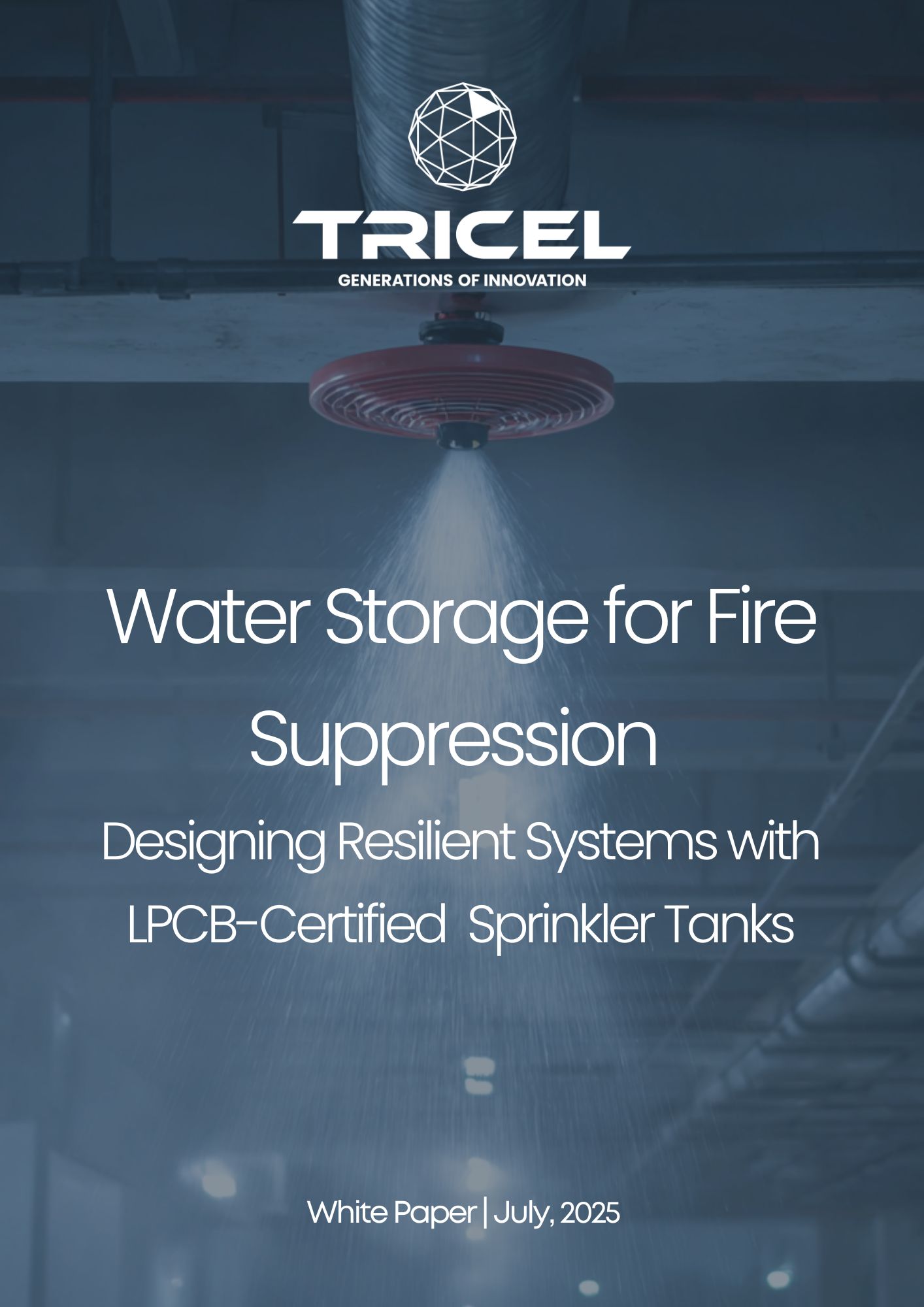 Tricel - Water Storage for Fire Suppression - White Paper - 2025