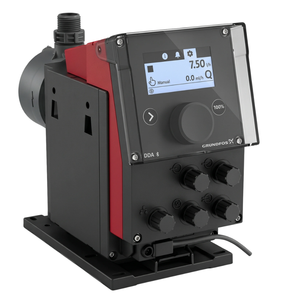 Grundfos DDA digital dosing pump product image for water treatment systems
